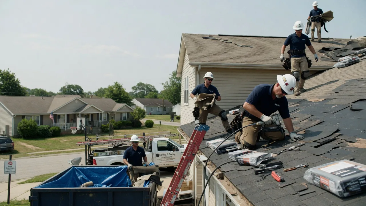 Roof Replacement in Pleasureville, KY near me